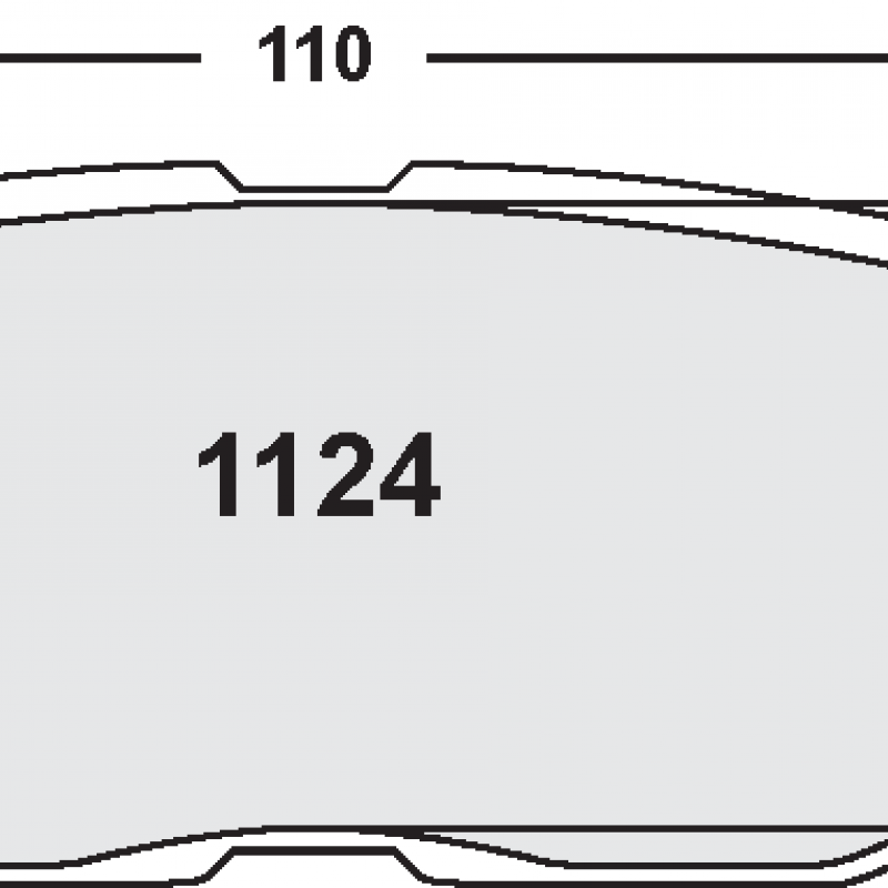 High bite, high friction for sprint / rally. Race brake pads - Subaru BRZ + Toyota GT86
rear pad